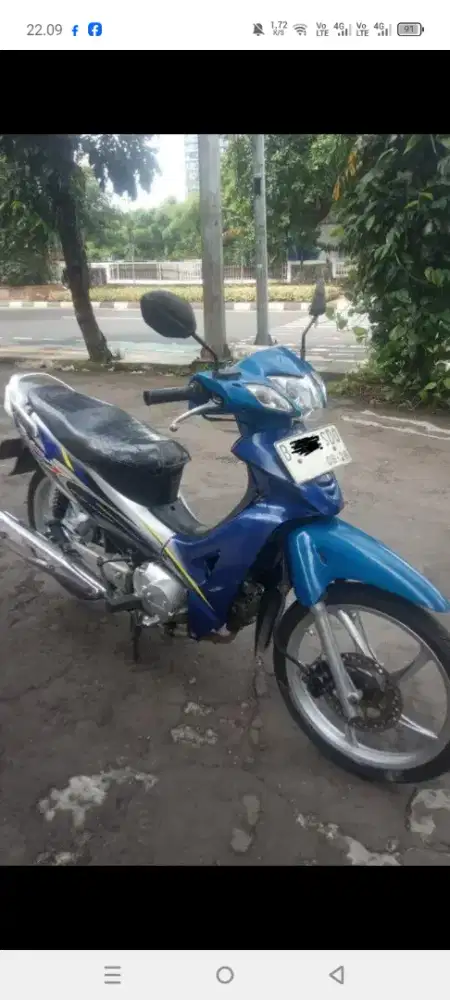 Karisma x125 body mesin mulus tarikan enteng