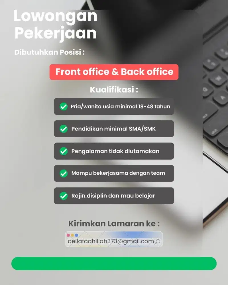 Lowongan Pekerjaan