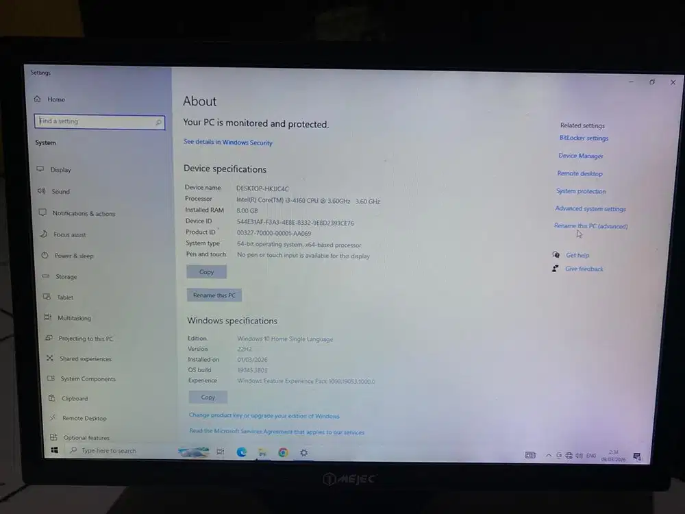 PC komputer pemakaian pribadi