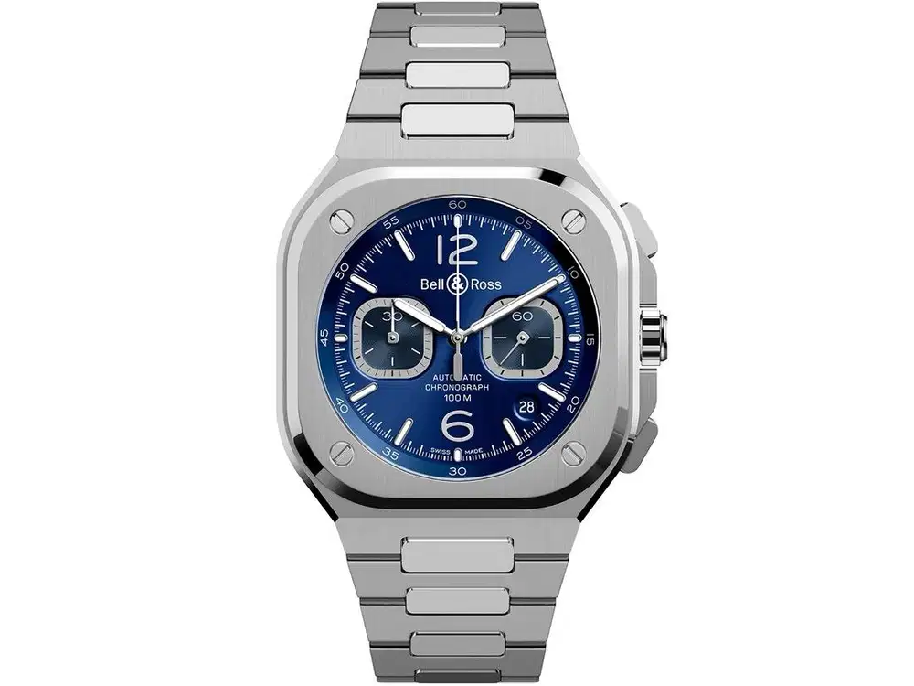 Bell & Ross BR05 Blue Dial Chronograph with Bracelet 42