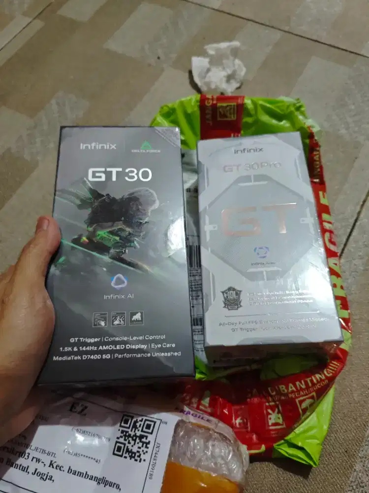 Infinix GT 30 5G 8/256 pro garansi resmi