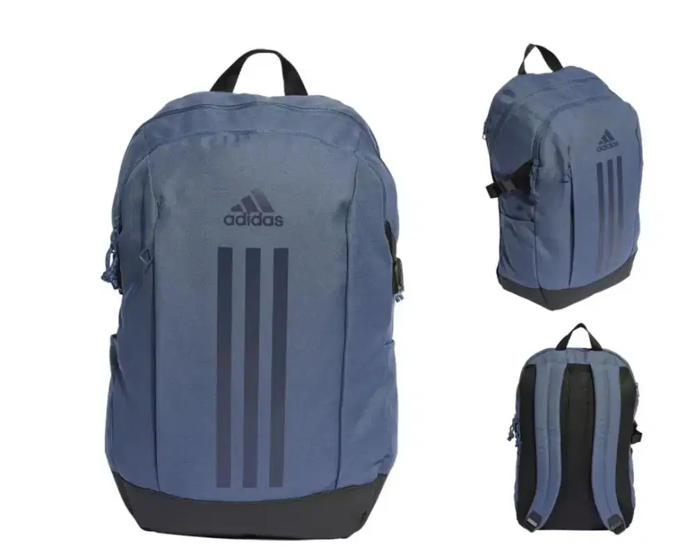 Tas Original Adidas - Backpack Unisex Power VII Travel Laptop Casual