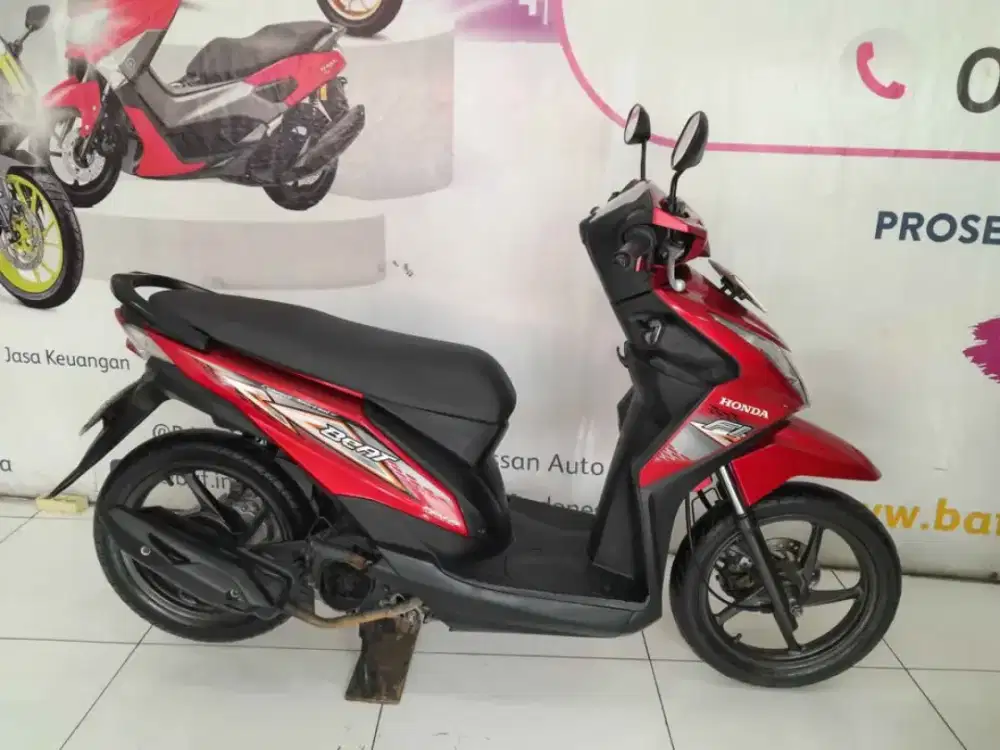 HONDA BEAT MERAH JOS 2014