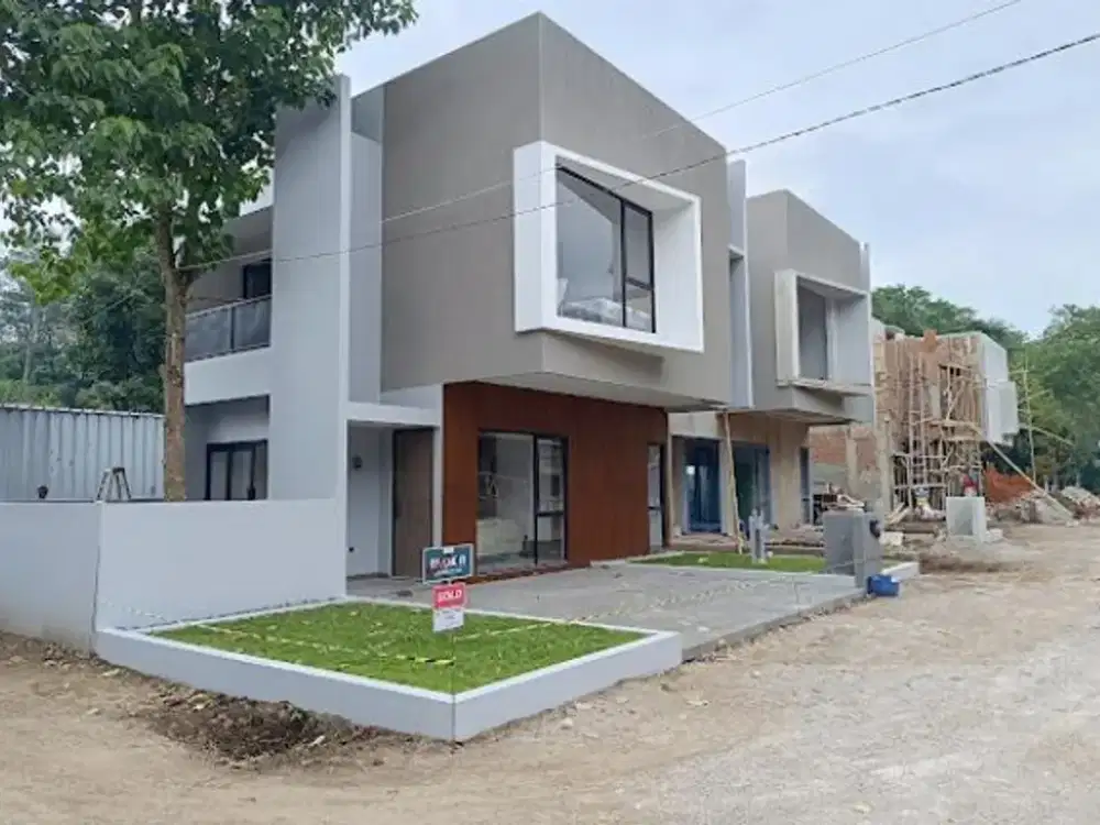 Dago Valley Rumah Kontemporer dengan Rooftop di Lingkungan Hijau di Pusat Kota Bandung