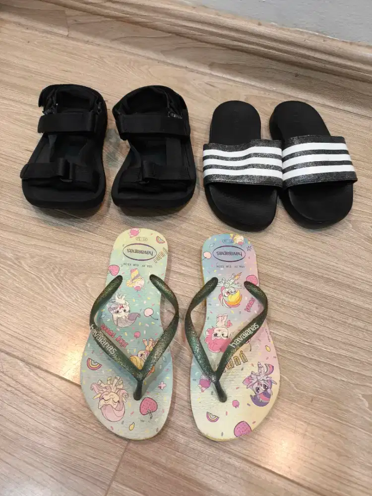 SANDAL HAVAIANAS , ADIDAS & BEARPATH ORIGINAL PRELOVEDDI