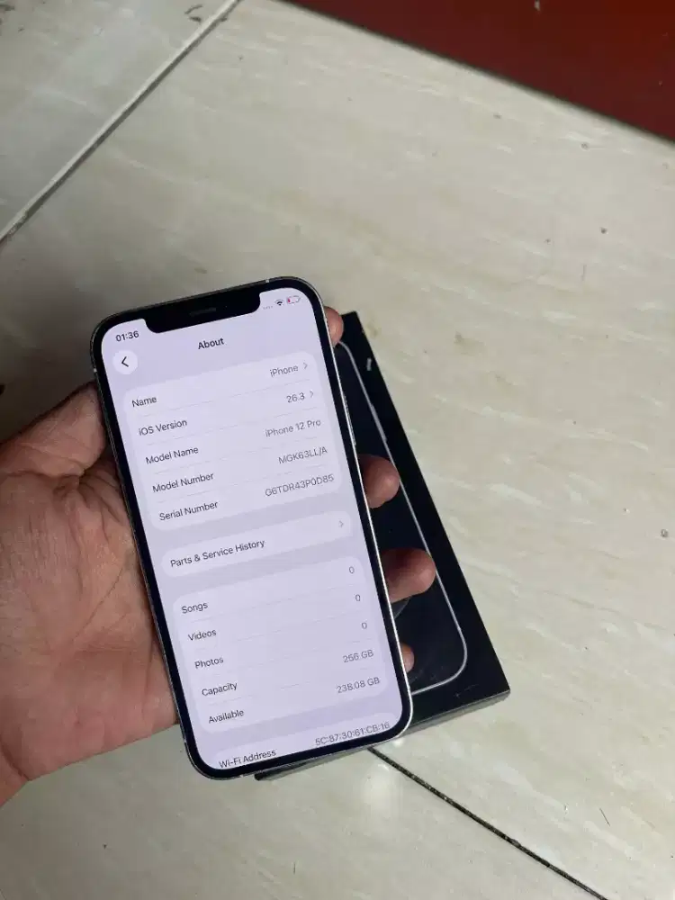 12 pro 256GB beacukai