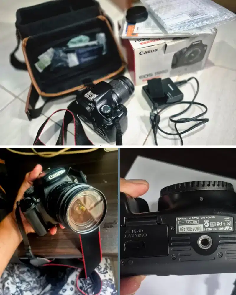 Dijual Cepat, Kamera Canon DSLR 1100D