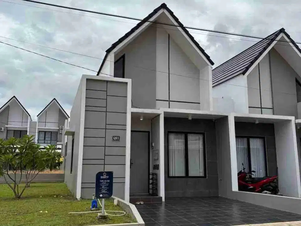 Rumah Siap Huni Scandinavian di Depok akses 10 menit ke Tol Tol Cimanggis dan Stasiun