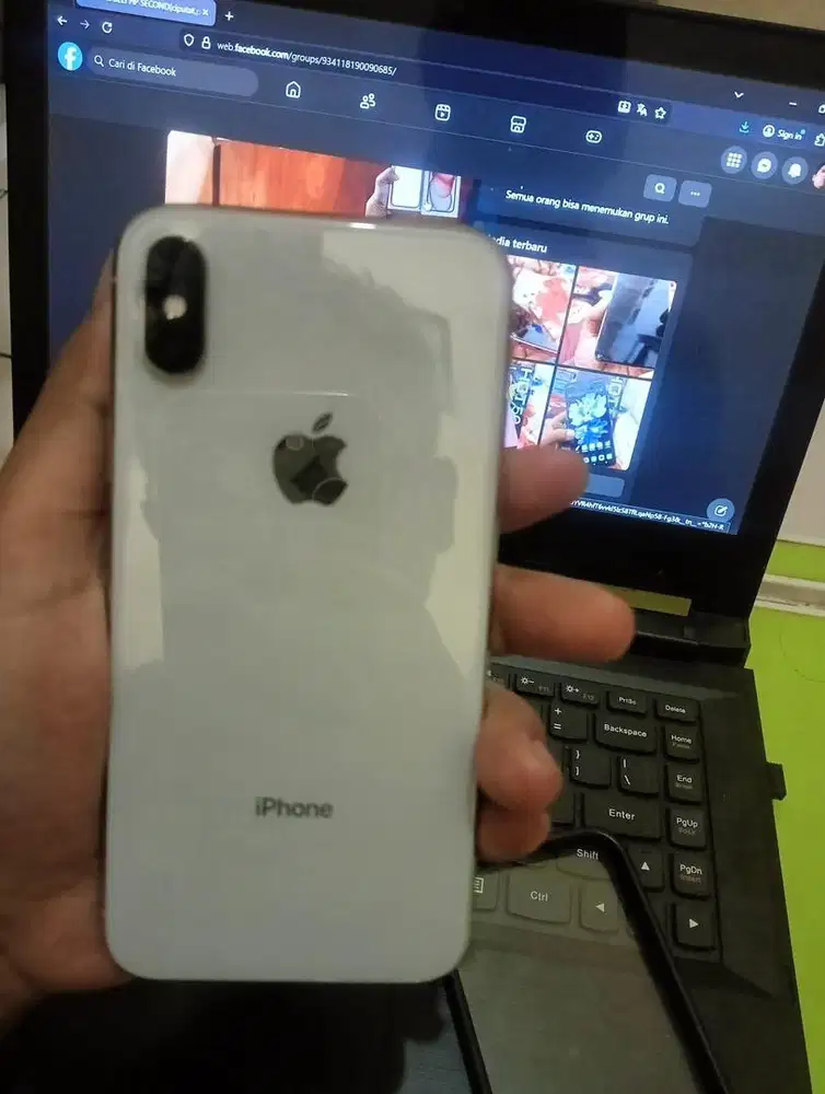 Iphone x 256 fullset baca deskripsi