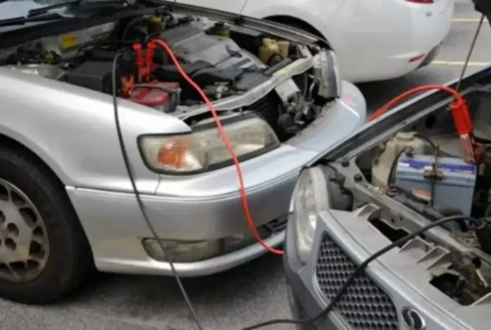 Aki Bekas Bagus dan Aki Baru redy. Free Ongkir