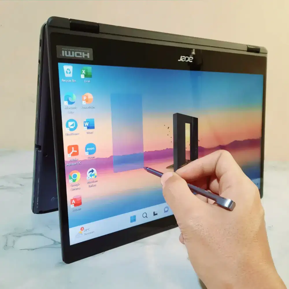 Acer Spin P414RN i3 Gen 11 RAM 8GB SSD 256GB Laptop Kerja Kuliah