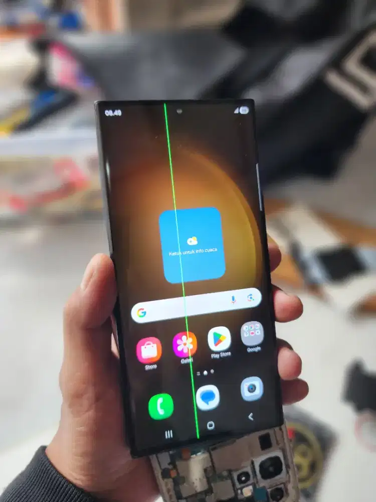 LCD SAMSUNG GALAXY S23 ULTRA ORIGINAL COPOTAN FULLSET FRAME