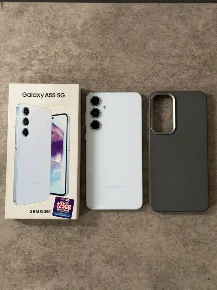 Samsung A55 5G 8/256gb Resmi SEIN Fullset Original Like New