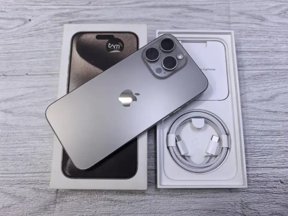 Iphone 15 Promax 512gb Natural Second Ibox