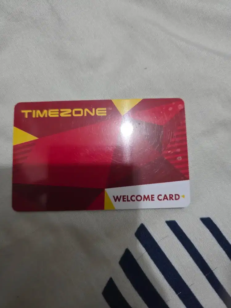 Kartu Welcome Card Timezone