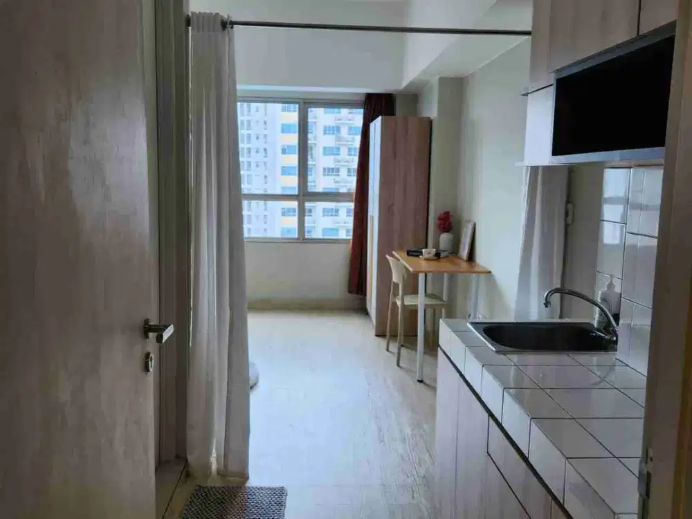 Disewakan apartemen summarecon full furnish lt 23 bekasi harapan jaya