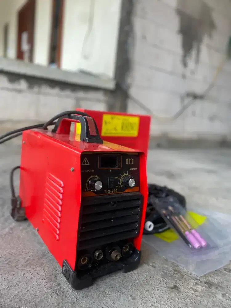 MESIN LAS BEKAS TIG ARGON BEKAS 200AMPERE REDBO BEKAS GTAW LISTRIK