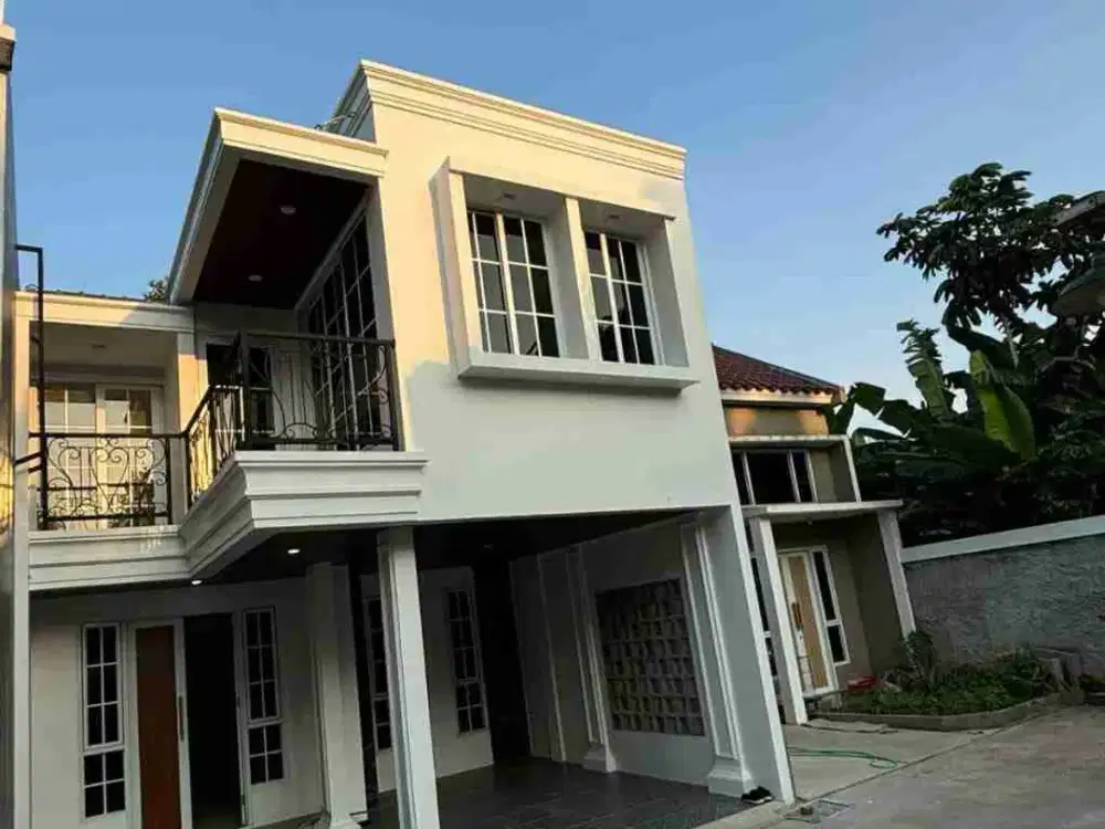 di jual rumah baru 2 lantai di tanah baru beji depok
