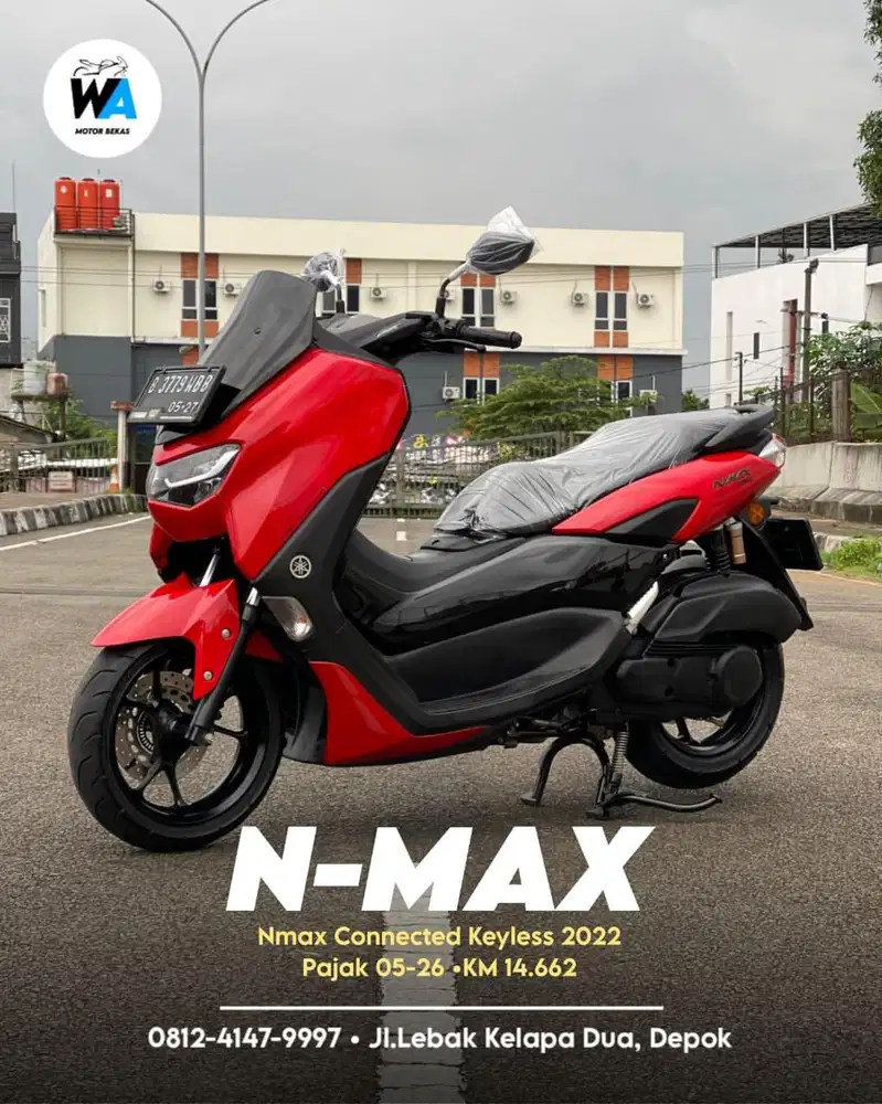 PROMO DP 500 RIBU Yamaha Nmax Connected Keyless Tahun 2022