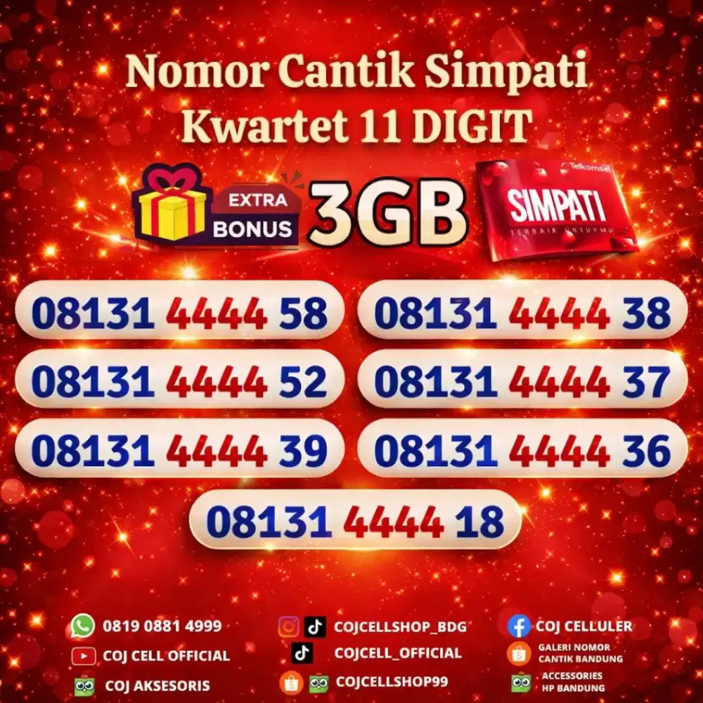 Nomor cantik telkomse
