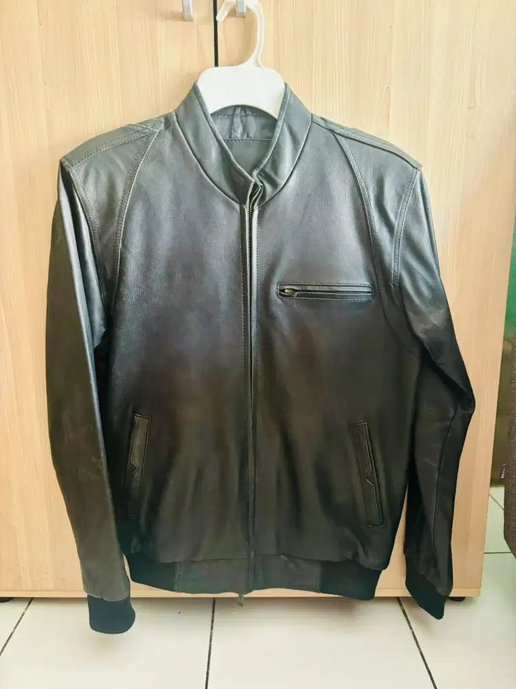 Jaket kulit asli garut