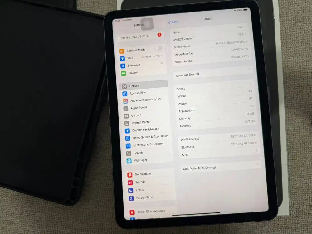IPAD GEN 5 M1 64GB - (5,9tj NEGO SAMPAI JADI) Siap COD Kota Yogyakarta