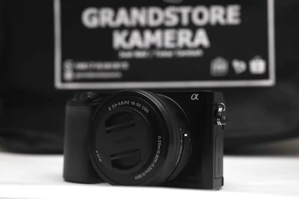 Mirrorless Sony a6000 + 16-50mm kit Fullset Box