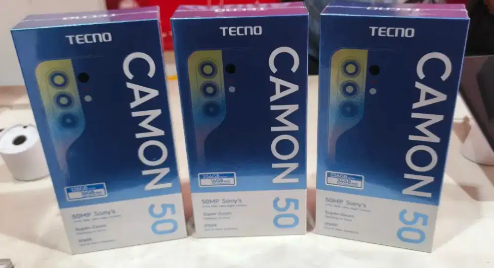 PROMO BONUS TWS, Ready Tecno Camon 50