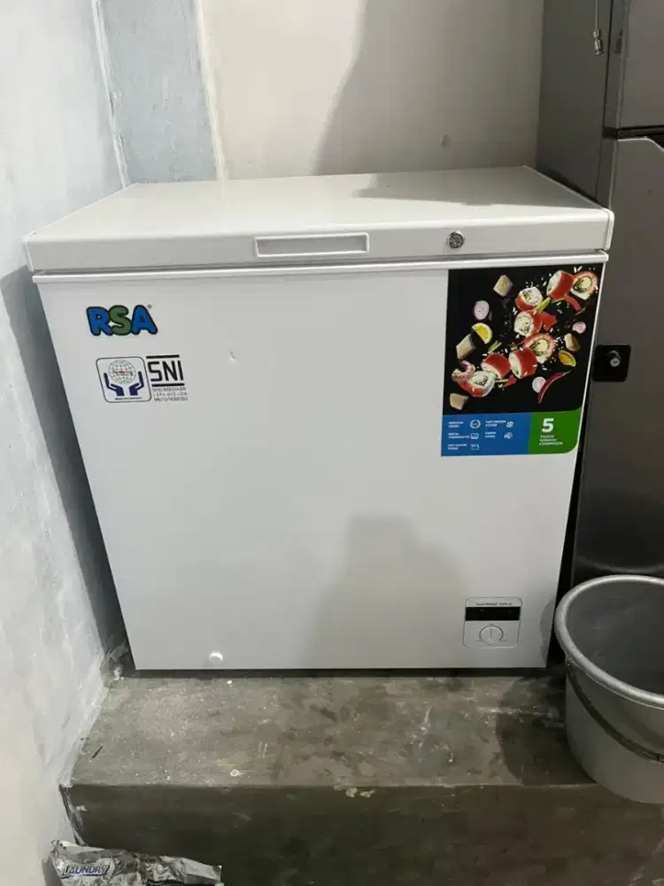 DIJUAL FREEZER RSA CF 210 Liter Likenew