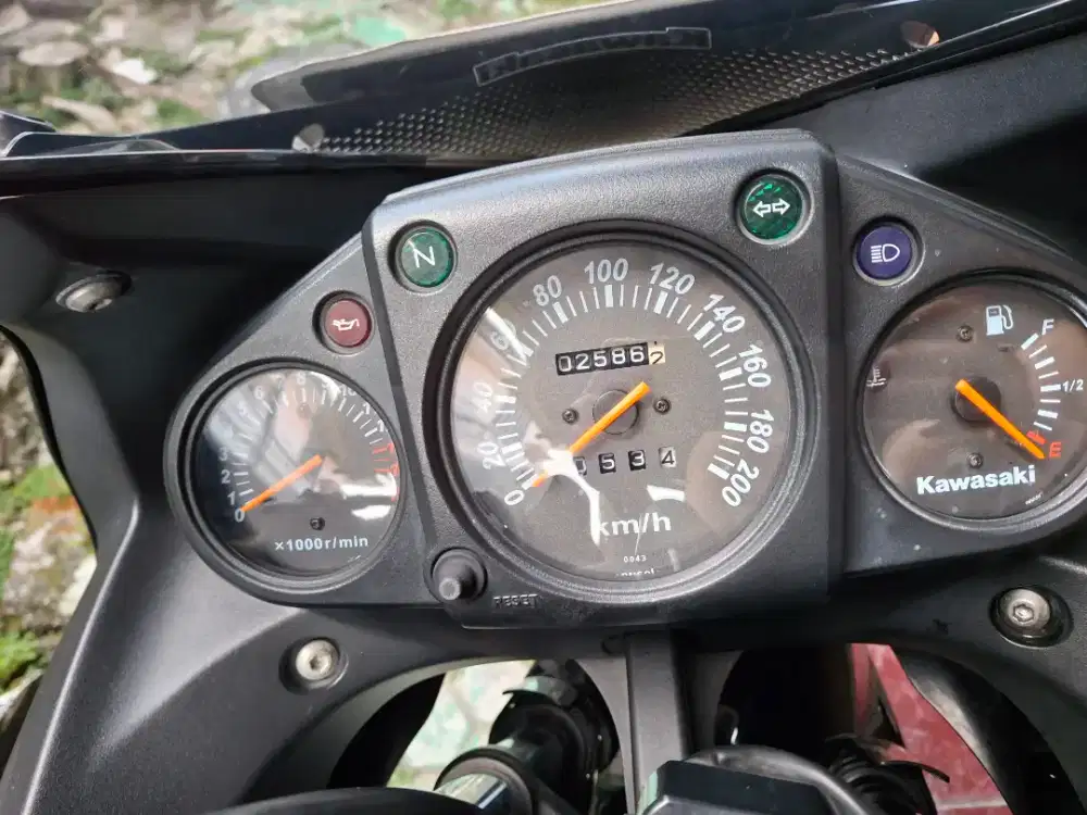 Ninja 250  Hitam 2008 Km 2500. Seperti BARU