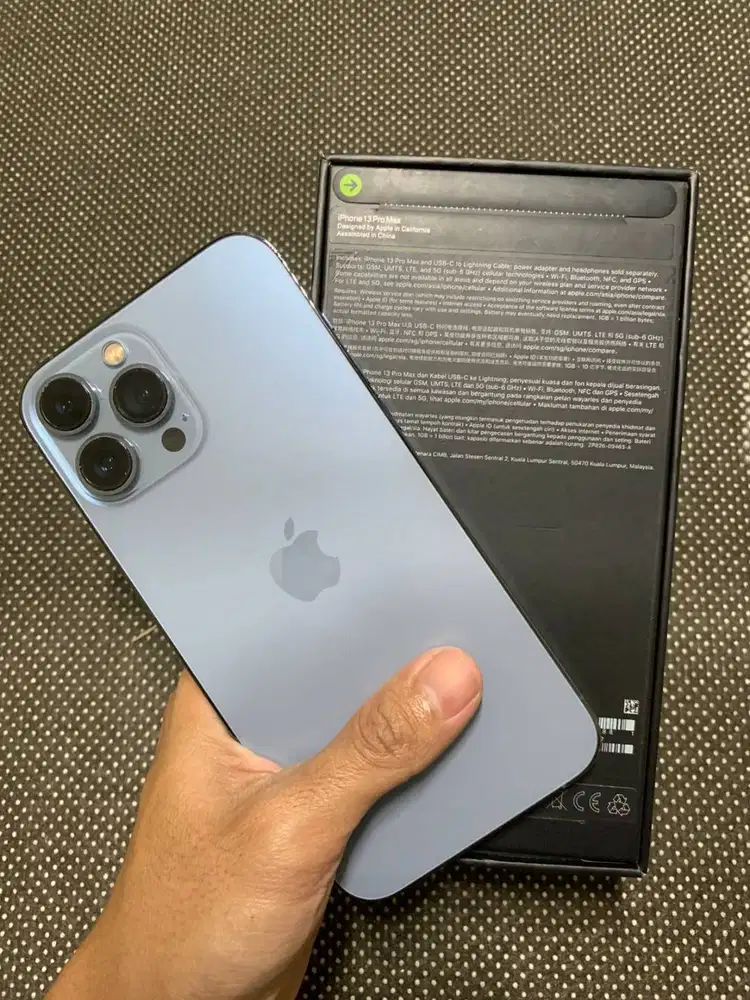 Iphone 13 Promax  256gb ex Kemenprin