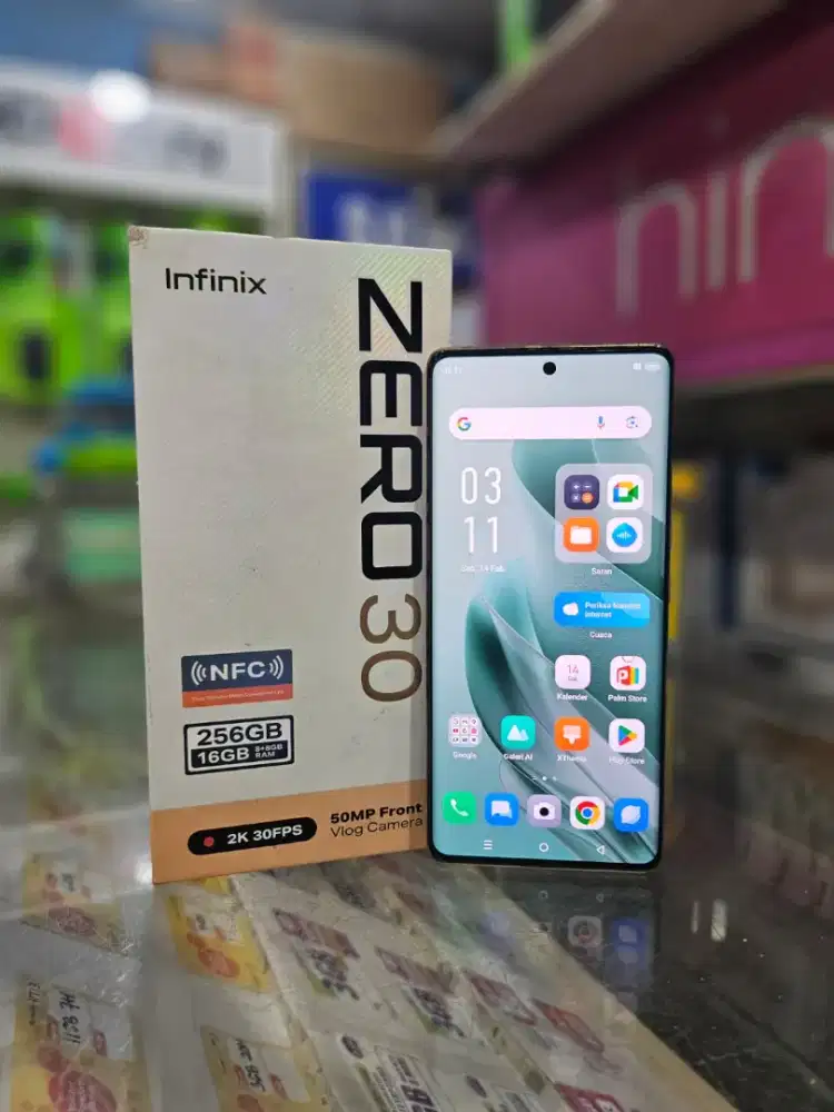 Infinix Zero 30 ram 8+8/256Gb fulset