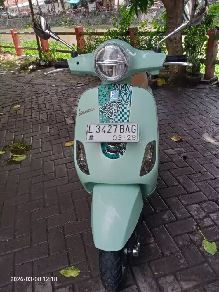 VESPA 2023 SPECIAL EDITION BATIK ISTIMEWA FULL ORISINILAN TOTAL
