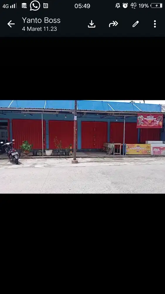 DIJUAL CEPAT GEDUNG RUKO KOMERSIL