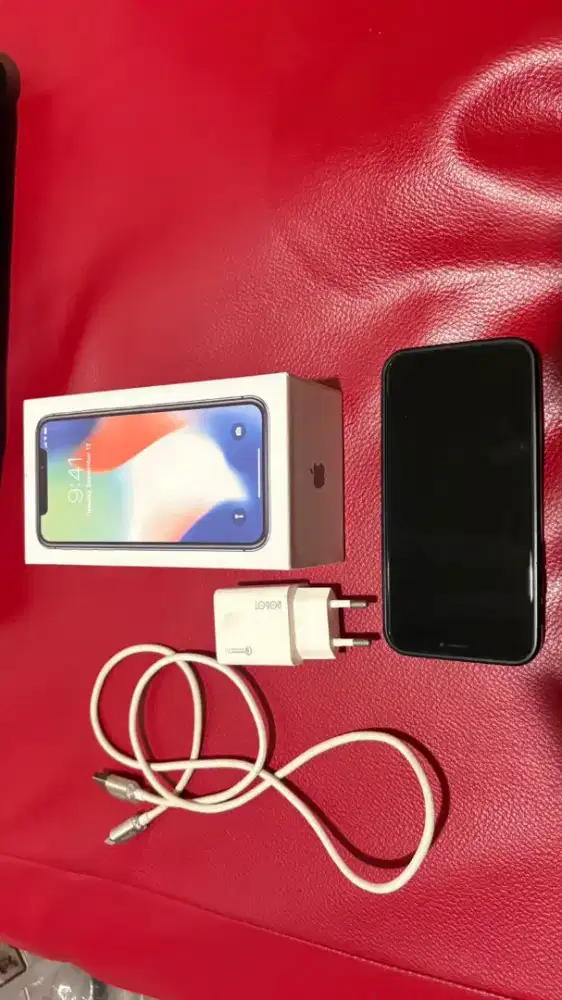 Dijual iPhone X 64GB White – BH 100% / No Minus