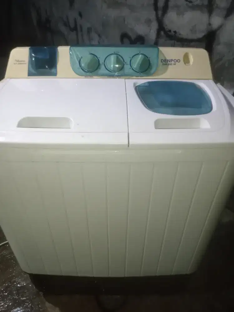Jual mesin cuci 2 tabung normal semua
