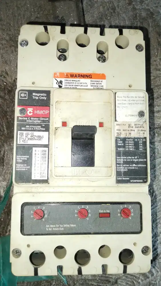 Breker listrik  bekas