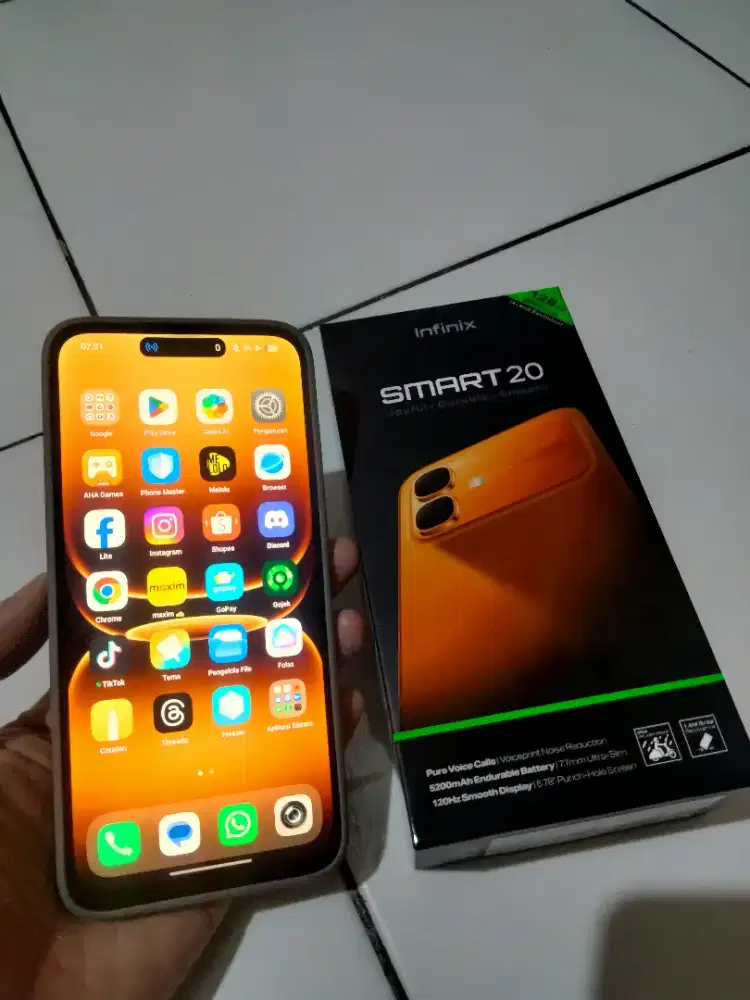 INFINIX TERBARU SMART 20 RAM 8(4+4)/128