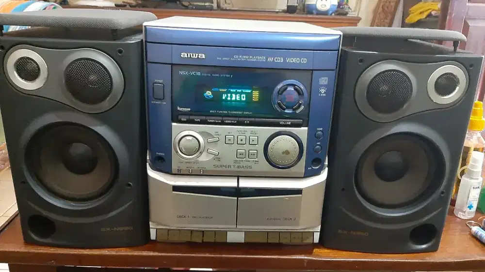 Mini Hifi Aiwa Nsx-VC18