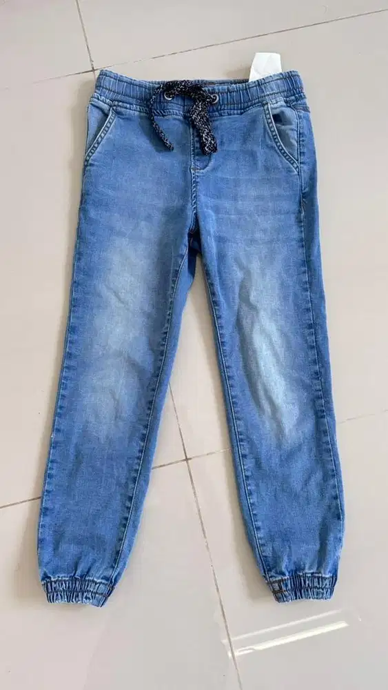 Celana jeans anak usia 7-10 tahun, joger anak, bisa anak cewe cowo