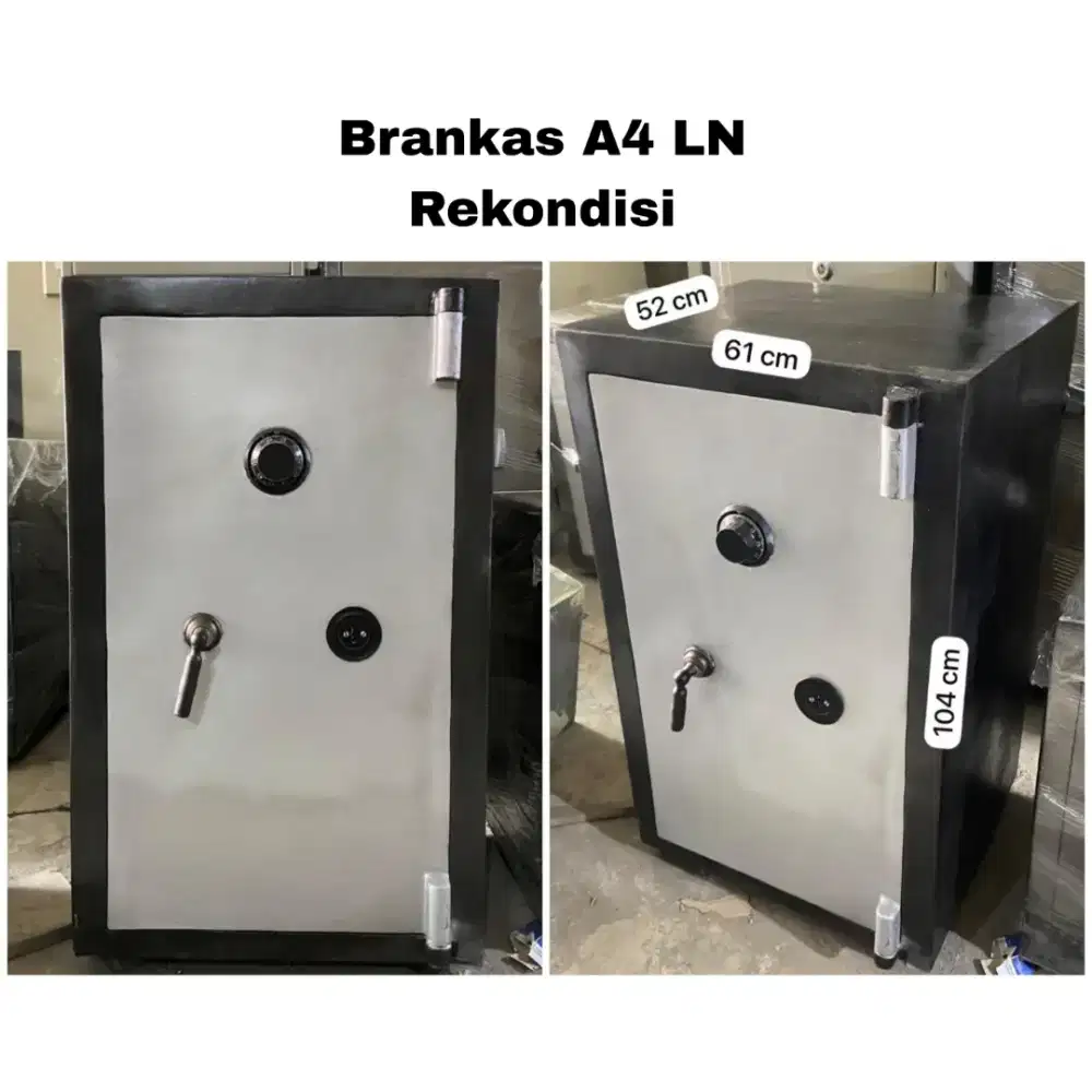 Brankas A4 LN Rekondisi Brangkas Besar Tahan Api Safety Box