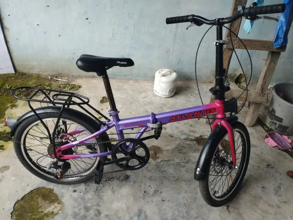 Sepeda lipat roda 20inc siap gowes