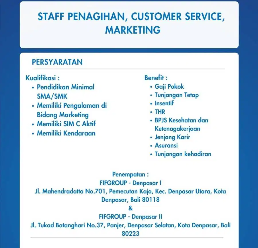 MARKETING DANA TUNAI