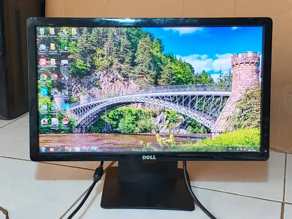 monitor 20 inc DELL MINUS 1 GARIS TIPIS