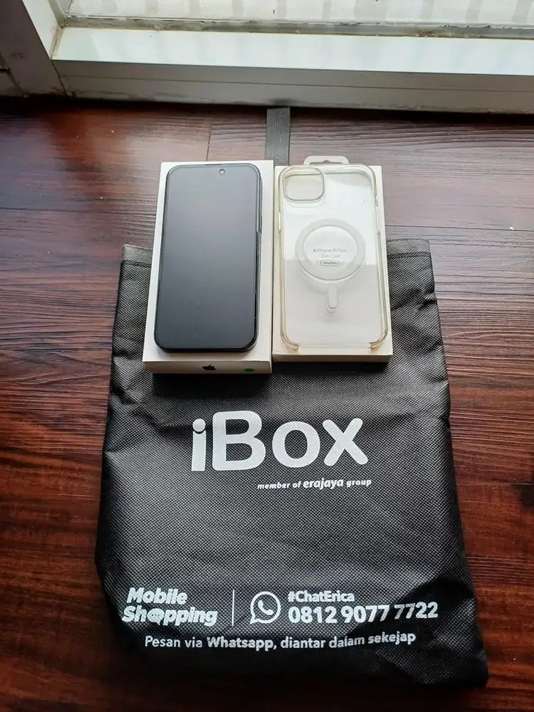iphone 15 plus black 128 GB IBOX