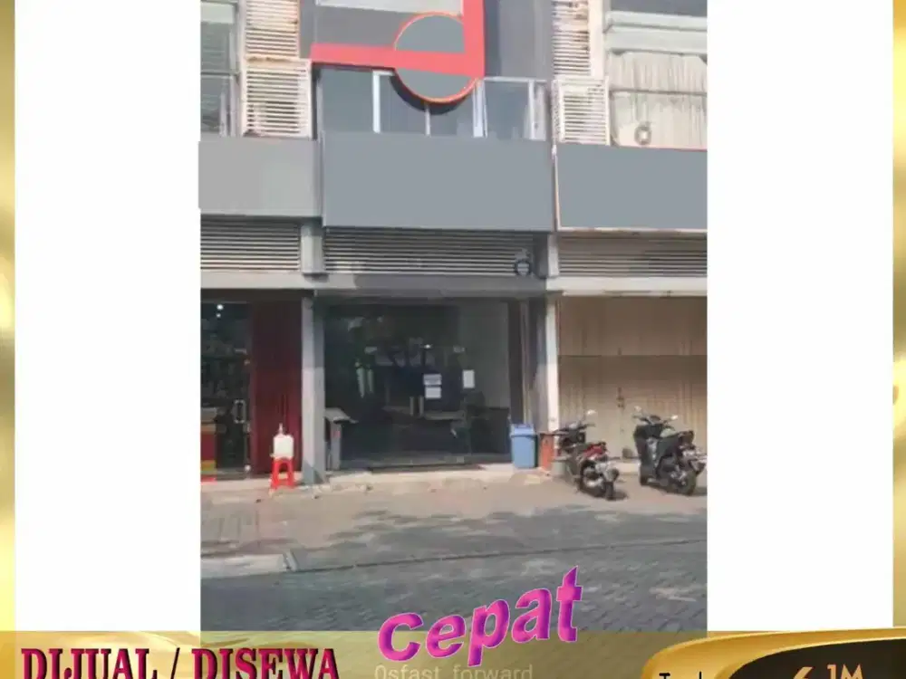 DISEWAKAN RUKO MURAH 3 LANTAI DI CITRA GARDEN CITY 6 CENGKARENG JAKARTA BARAT