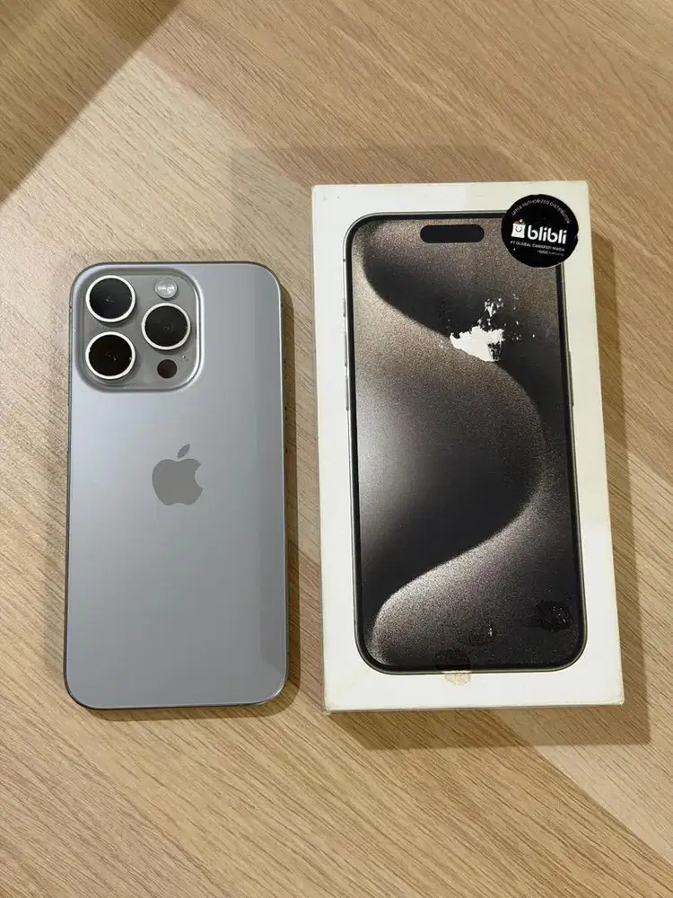 Iphone 15 pro 128gb mulus like new