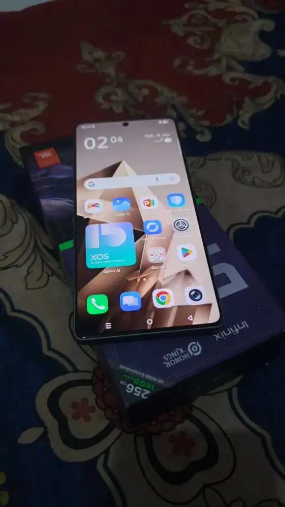 infinix note 50 pro 256gb grey fulset