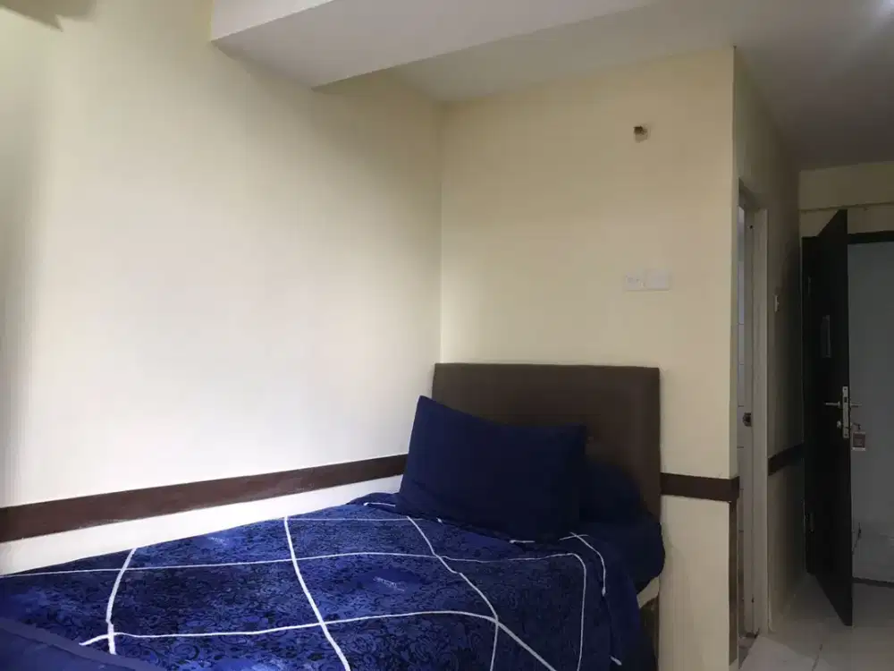 Studio Apartemen Simpel, Bersih, dan Super Nyaman