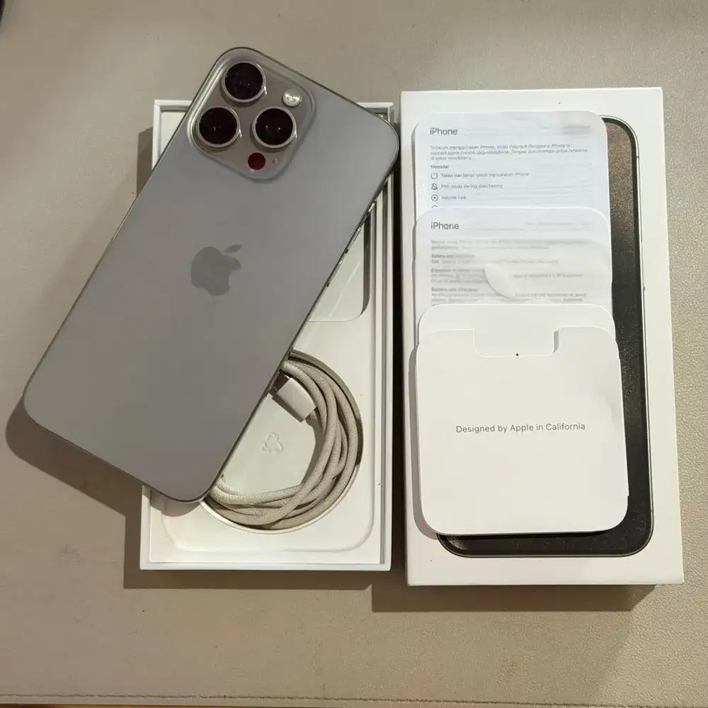 Iphone 15 pro max 512gb ibox natural titanium